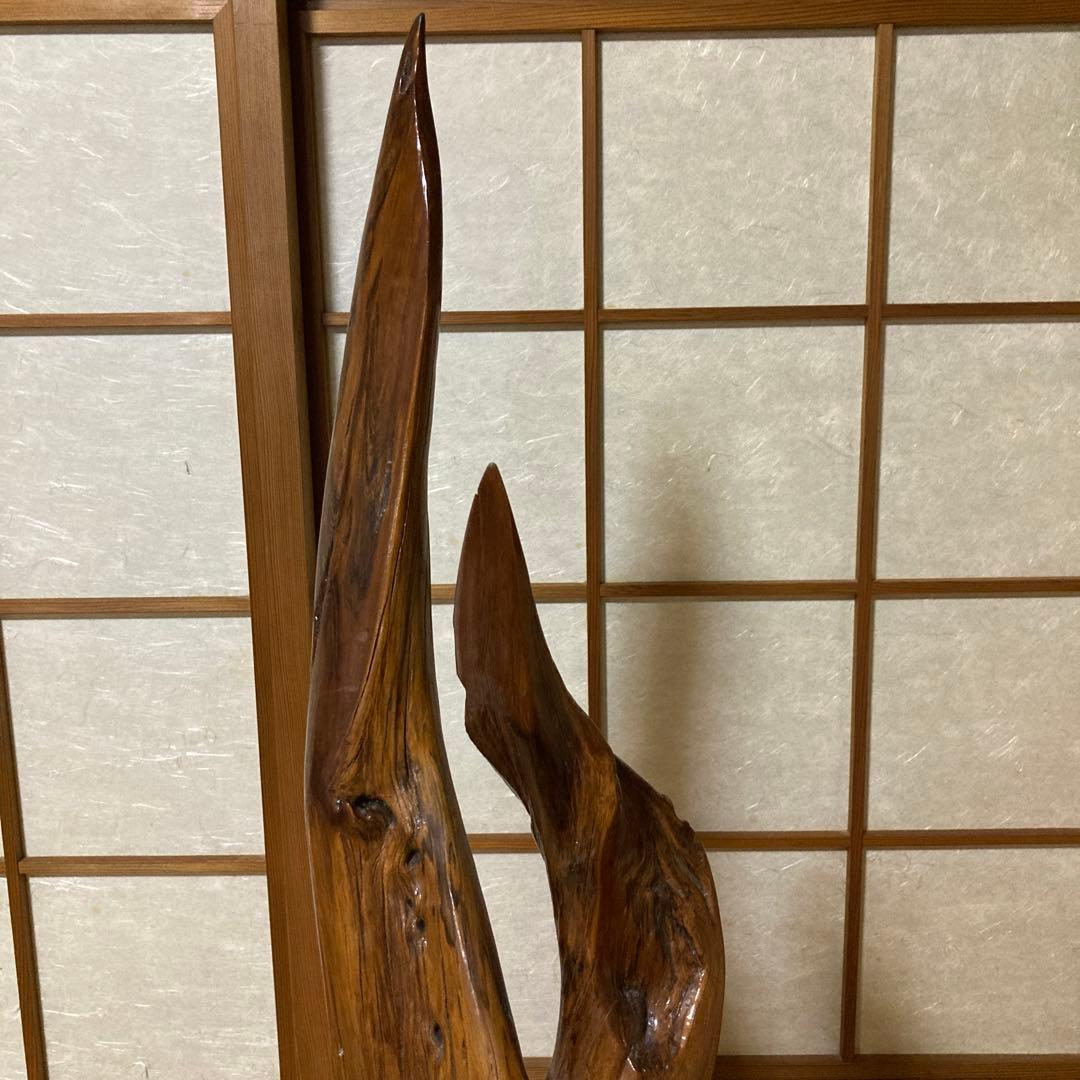 ①木のインテリア置物