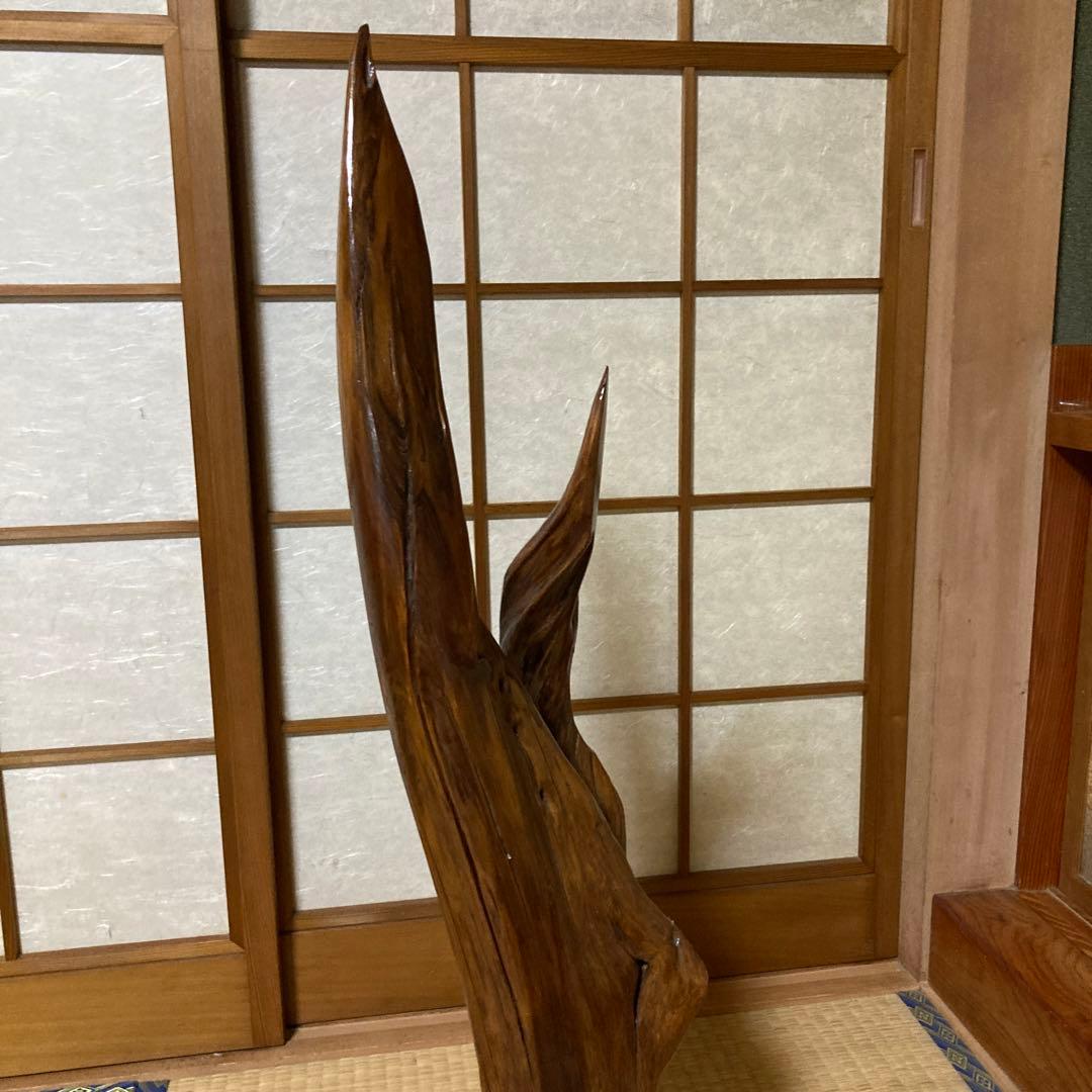 ①木のインテリア置物
