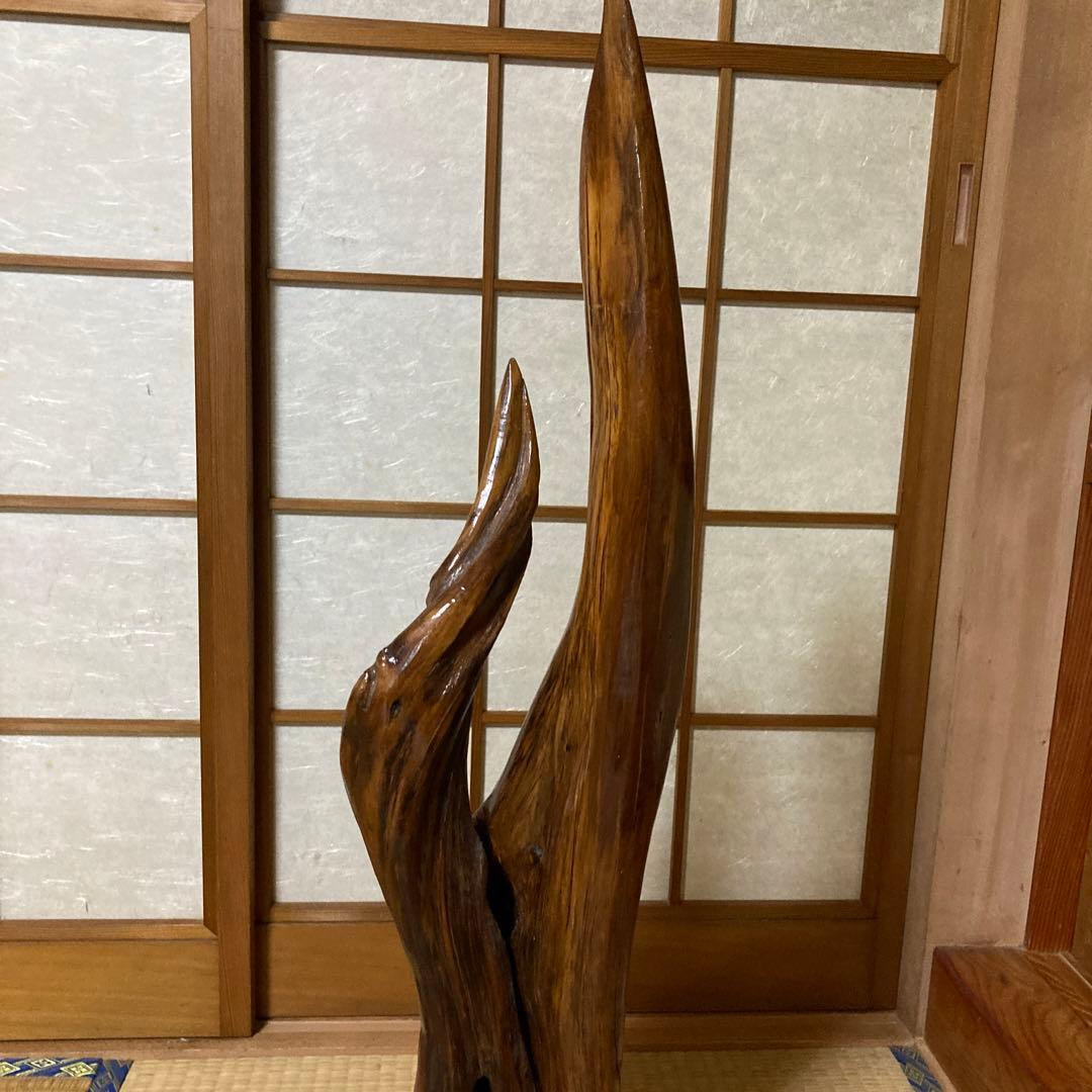 ①木のインテリア置物