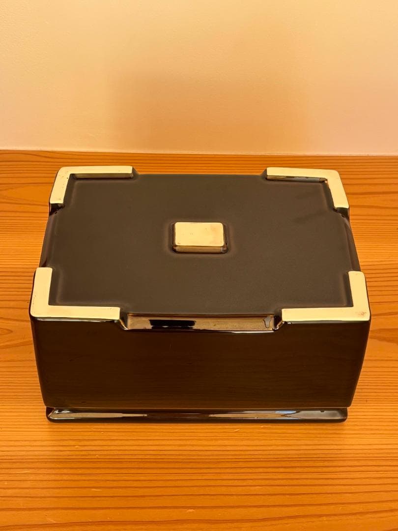 つけもの名人 長谷園　【廃盤商品】 水抜き付き　伊賀焼 角型