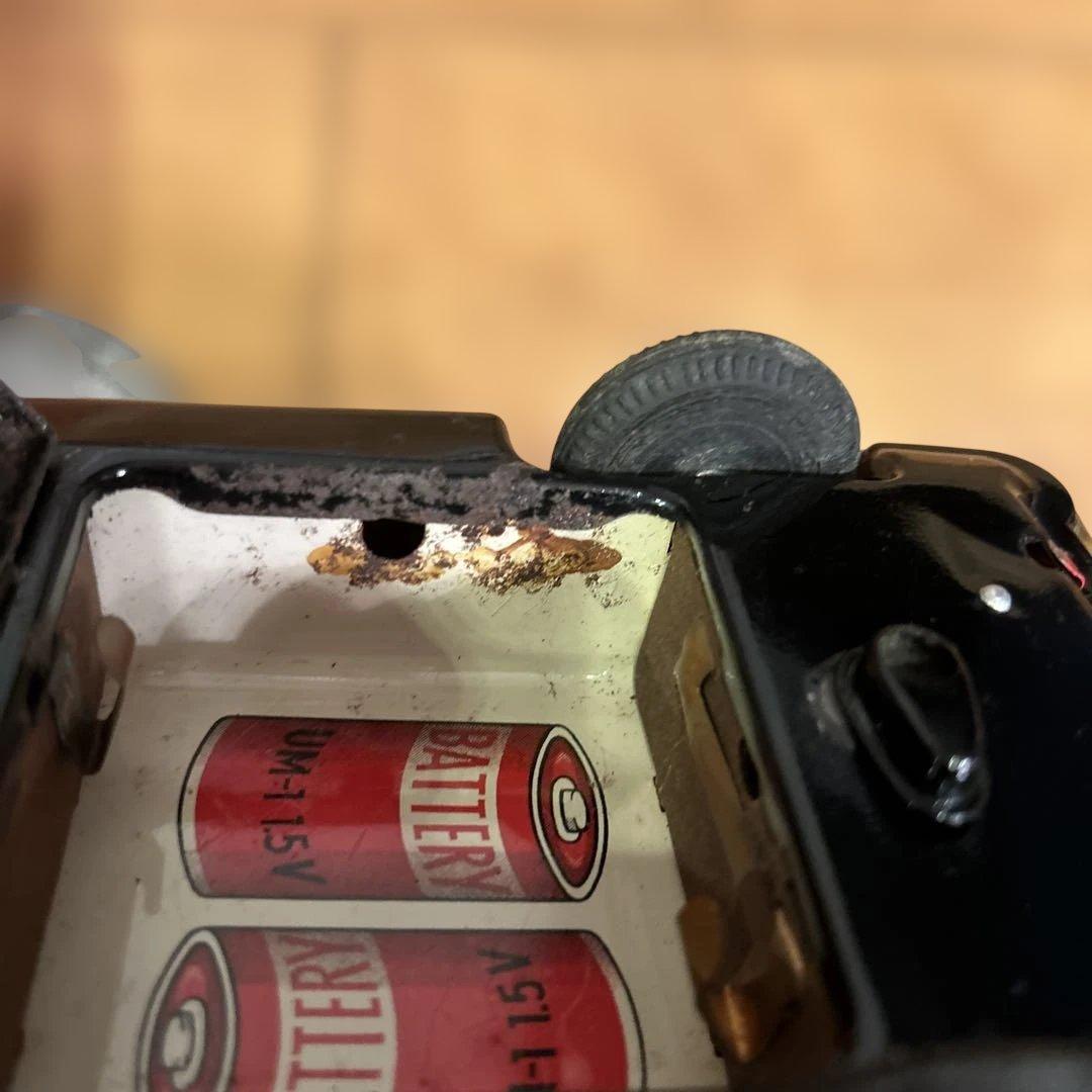 野村トーイ　ファイヤーチーフ 自動操縦 車両　ブリキ　消防車