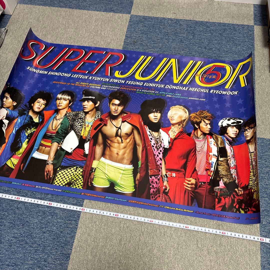 スーパージュニア　公式ポスター9枚　2006年から　super junior