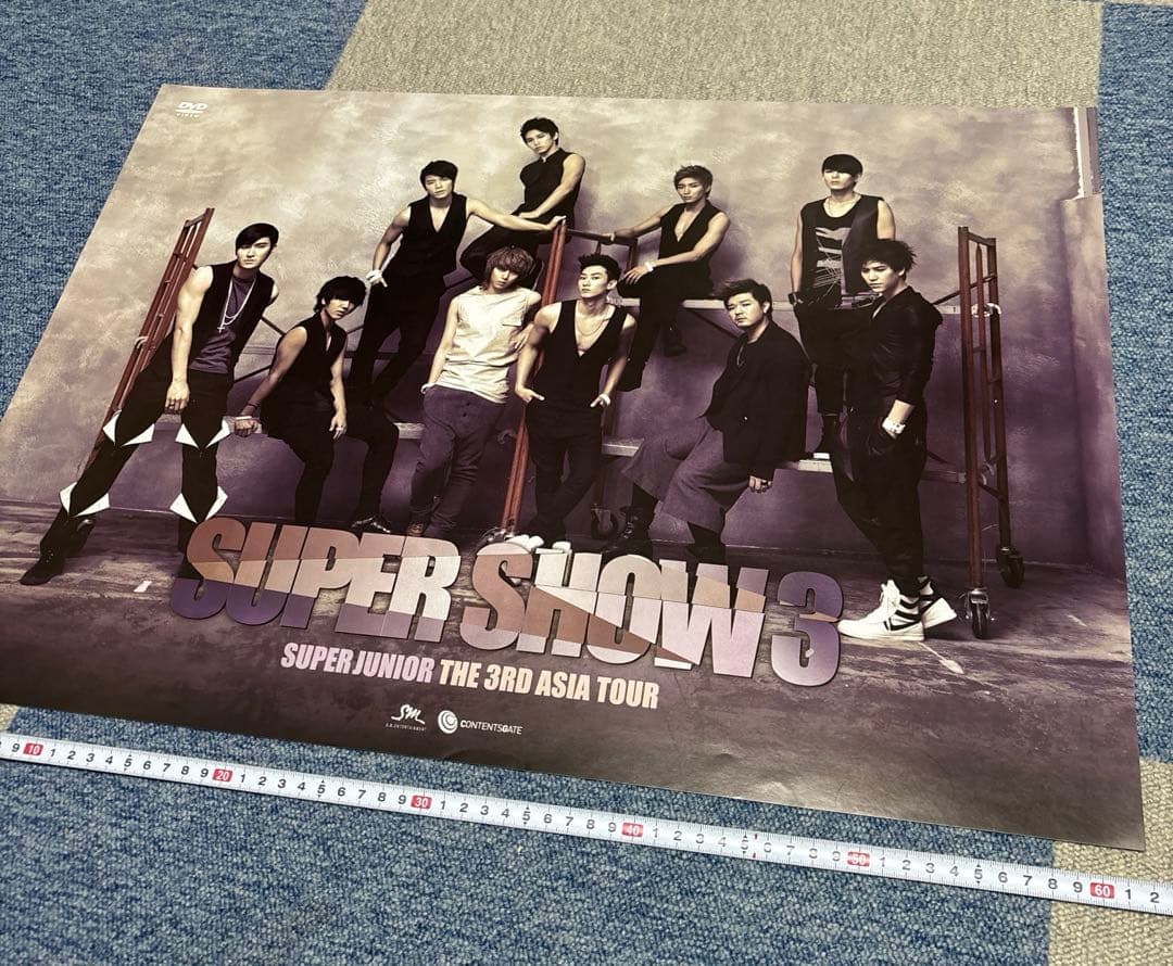 スーパージュニア　公式ポスター9枚　2006年から　super junior