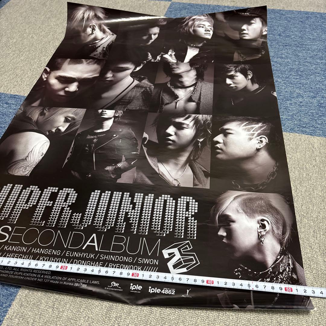 スーパージュニア　公式ポスター9枚　2006年から　super junior