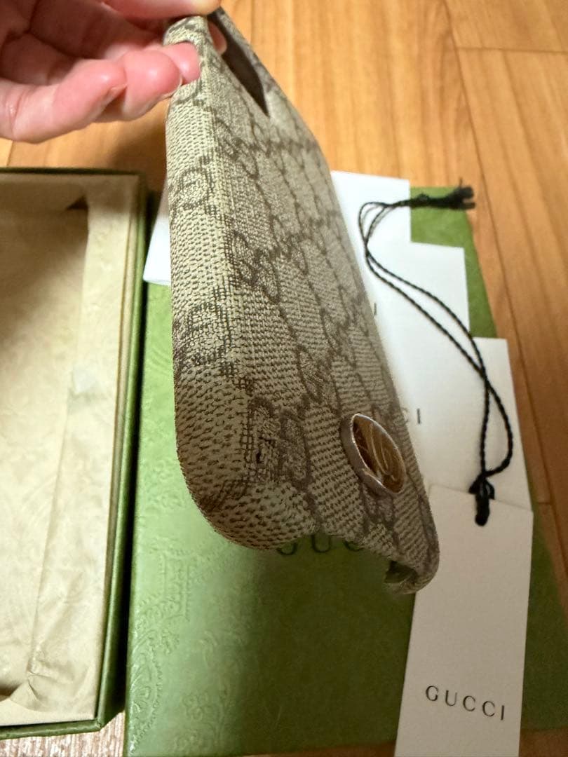 GUCCI GGパターン iPhone12用ケース