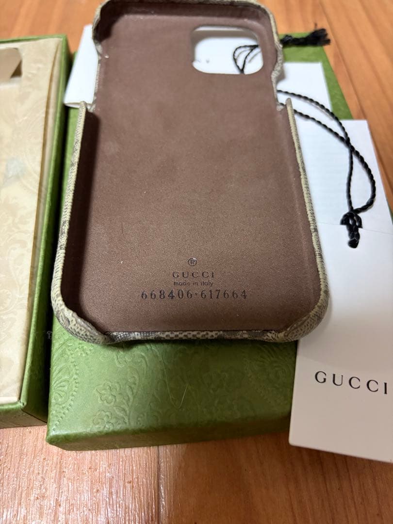 GUCCI GGパターン iPhone12用ケース