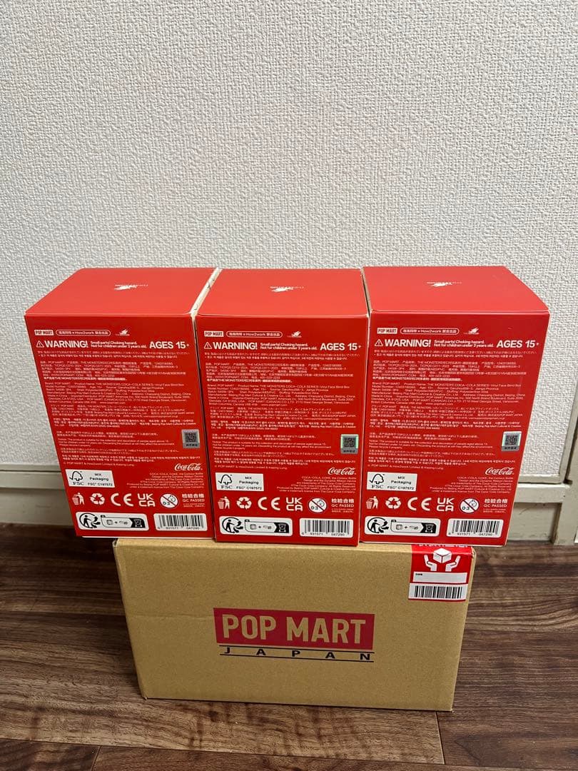 ラブブ　LABUBU コカコーラ ぬいぐるみ POP MART ポップマート