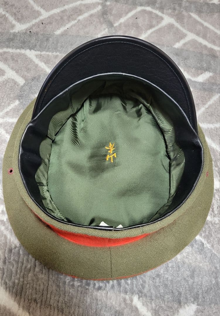 日本軍 陸軍将校用 チェッコ式軍帽 野狸製レプリカ 制帽
