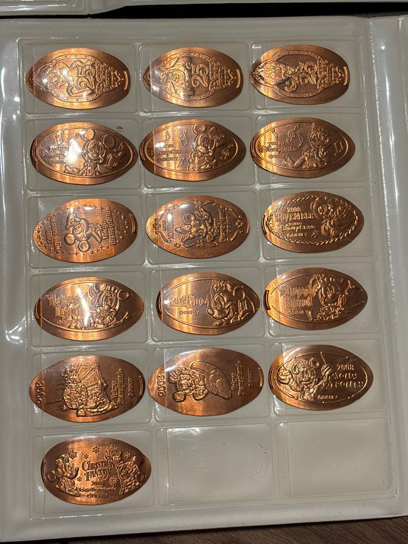 ディズニー スーベニアメダル101枚