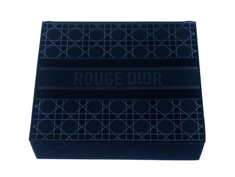 ルージュディオール 鏡付きハードケース カナージュステッチ ROUGE DIOR