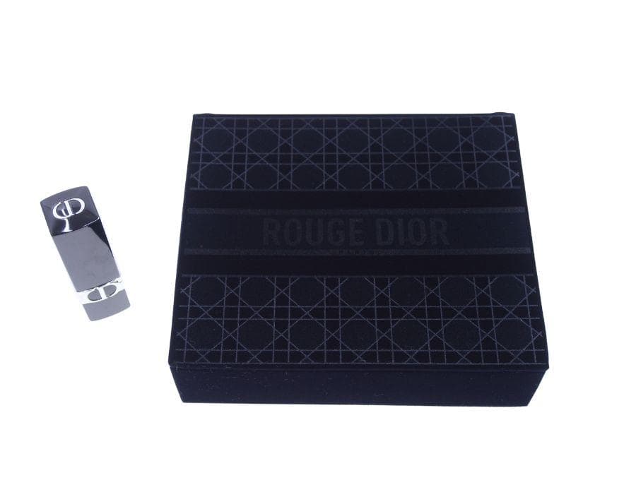 ルージュディオール 鏡付きハードケース カナージュステッチ ROUGE DIOR