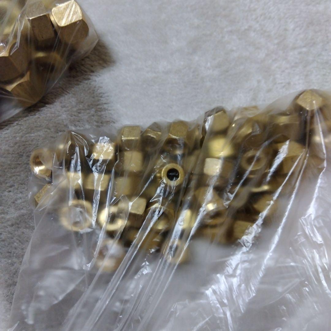 エアコンフレアナット　2分3分　50個セット　計100