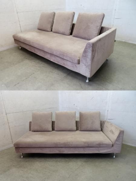美品■AREA TOKYO/エリア■ヴァニティ■3人掛けソファ■モダン■国産家具