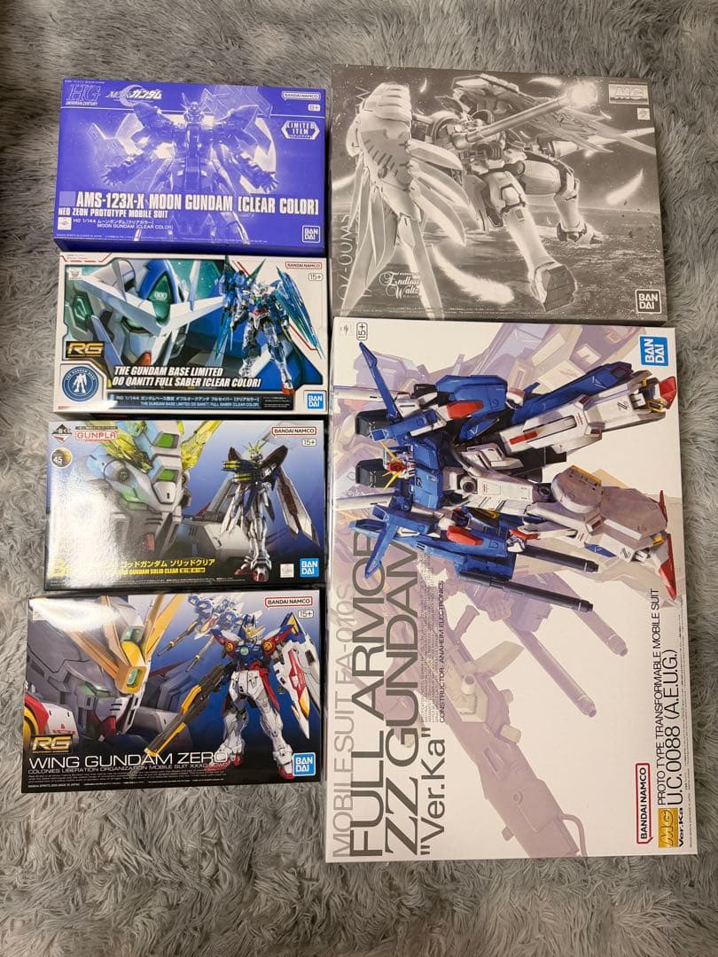 羽*鳥様 フルアーマーZZガンダム Ver.Ka ガンダムベース 限定品 まとめ