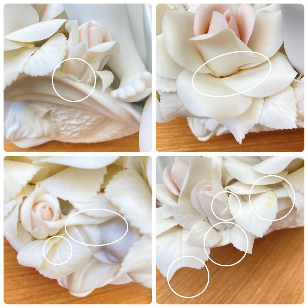 【LLADRO】美の輝き グレイスシリーズ バラ 妖精 フェアリー 置物