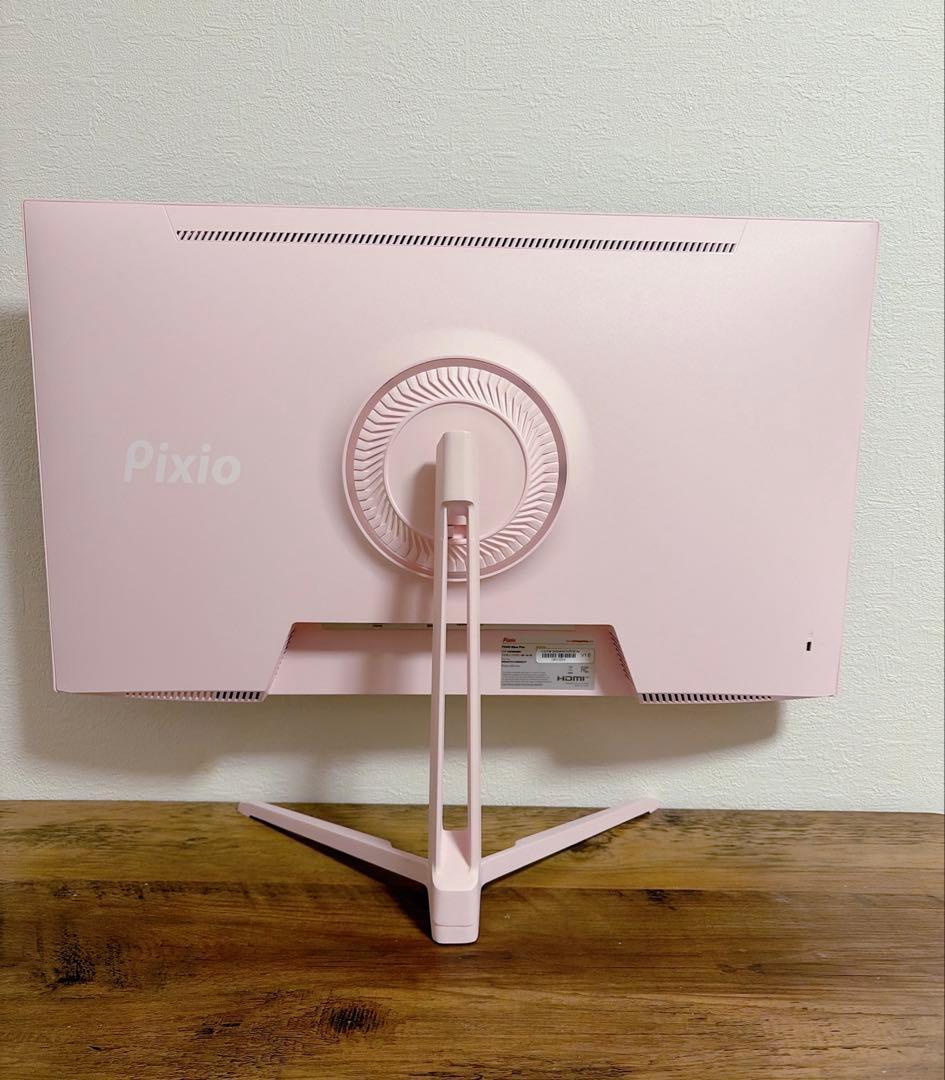 美品✨️Pixio ピクシオ ゲーミングモニター 23.8インチ パステルピンク