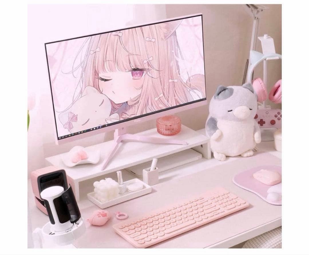 美品✨️Pixio ピクシオ ゲーミングモニター 23.8インチ パステルピンク