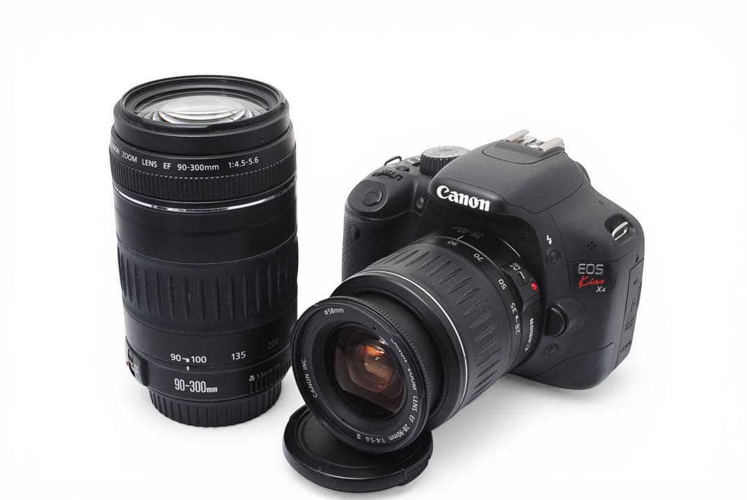 Canon EOS Kiss X4 ダブルレンズ 初心者セット 1800万画素