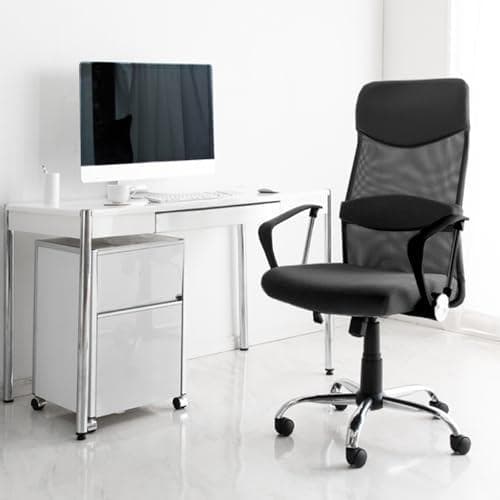 タンスのゲン オフィスチェア【床傷防止！PUキャスター】腰楽ランバーサポーDXT