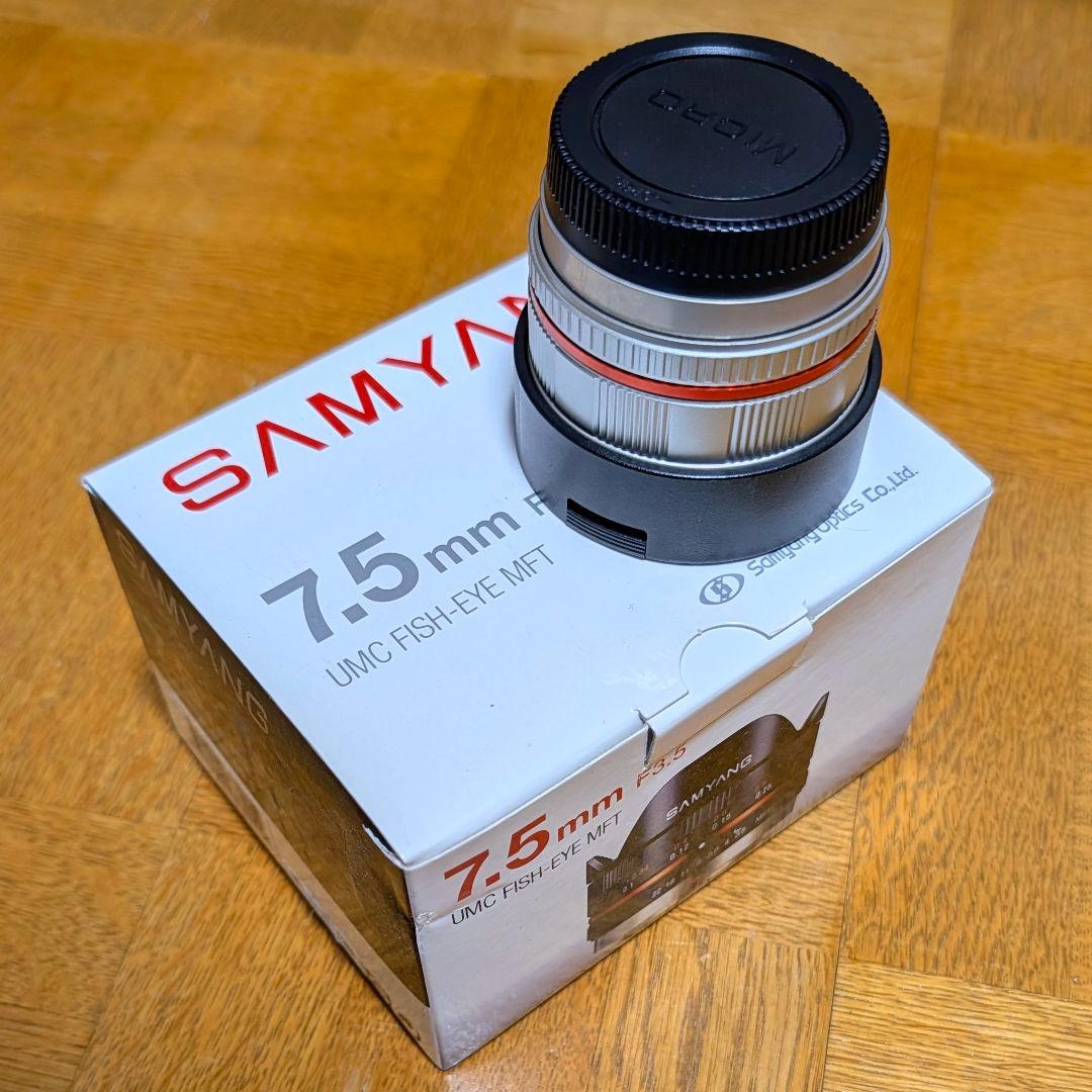 SAMYANG 7.5mm F3.5 FISH-EYE MFT レンズ