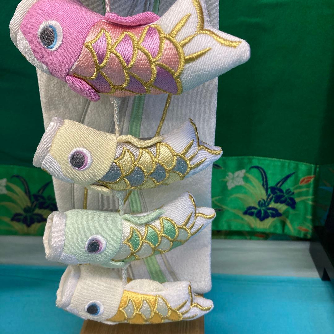 吊るし鯉のぼり5匹