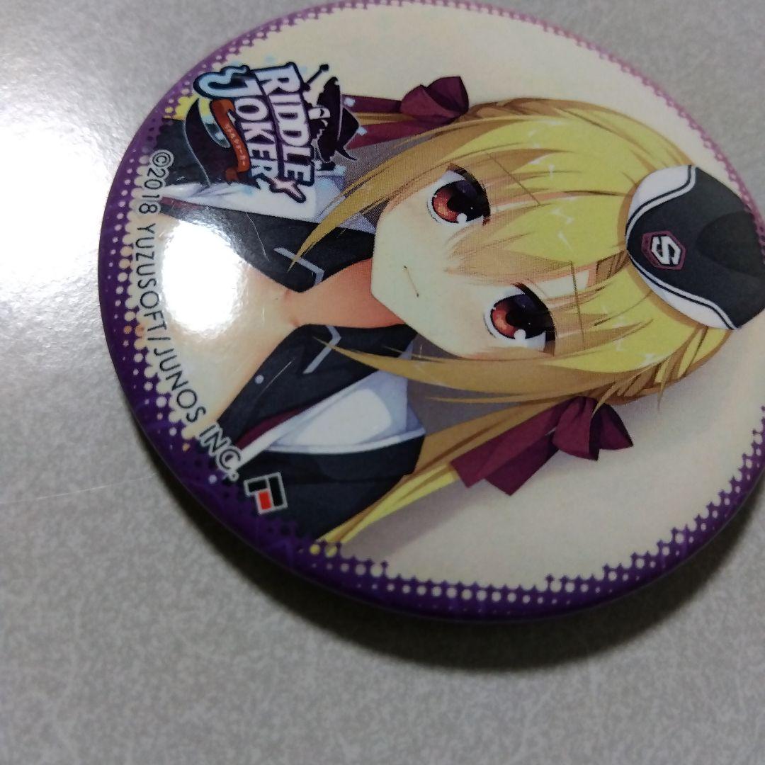 【RIDDLE JOKER】在原七海 コラボカフェ ゆずソフト 缶バッジ
