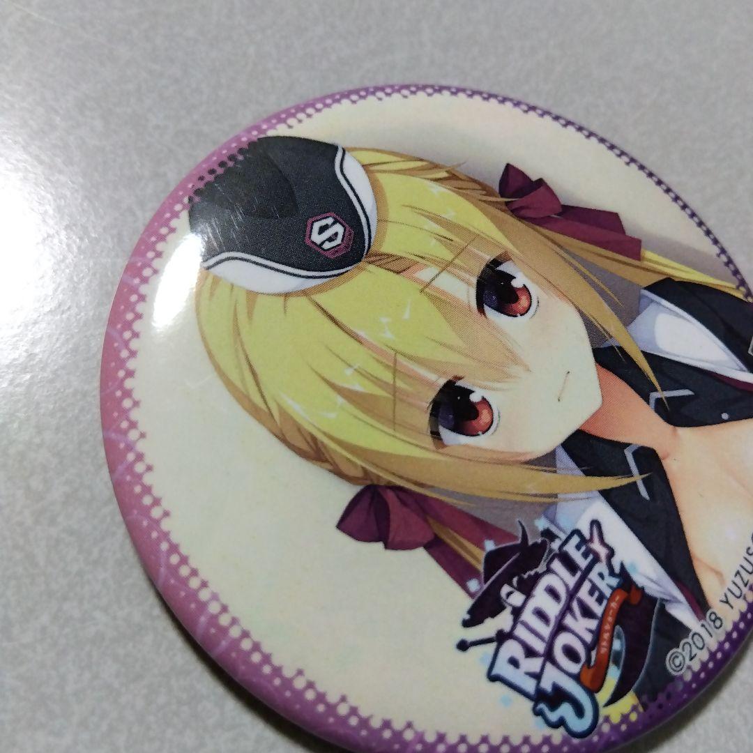 【RIDDLE JOKER】在原七海 コラボカフェ ゆずソフト 缶バッジ
