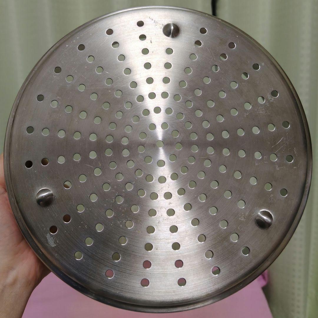 ル・クルーゼ ステンレス スチーマー 22cm