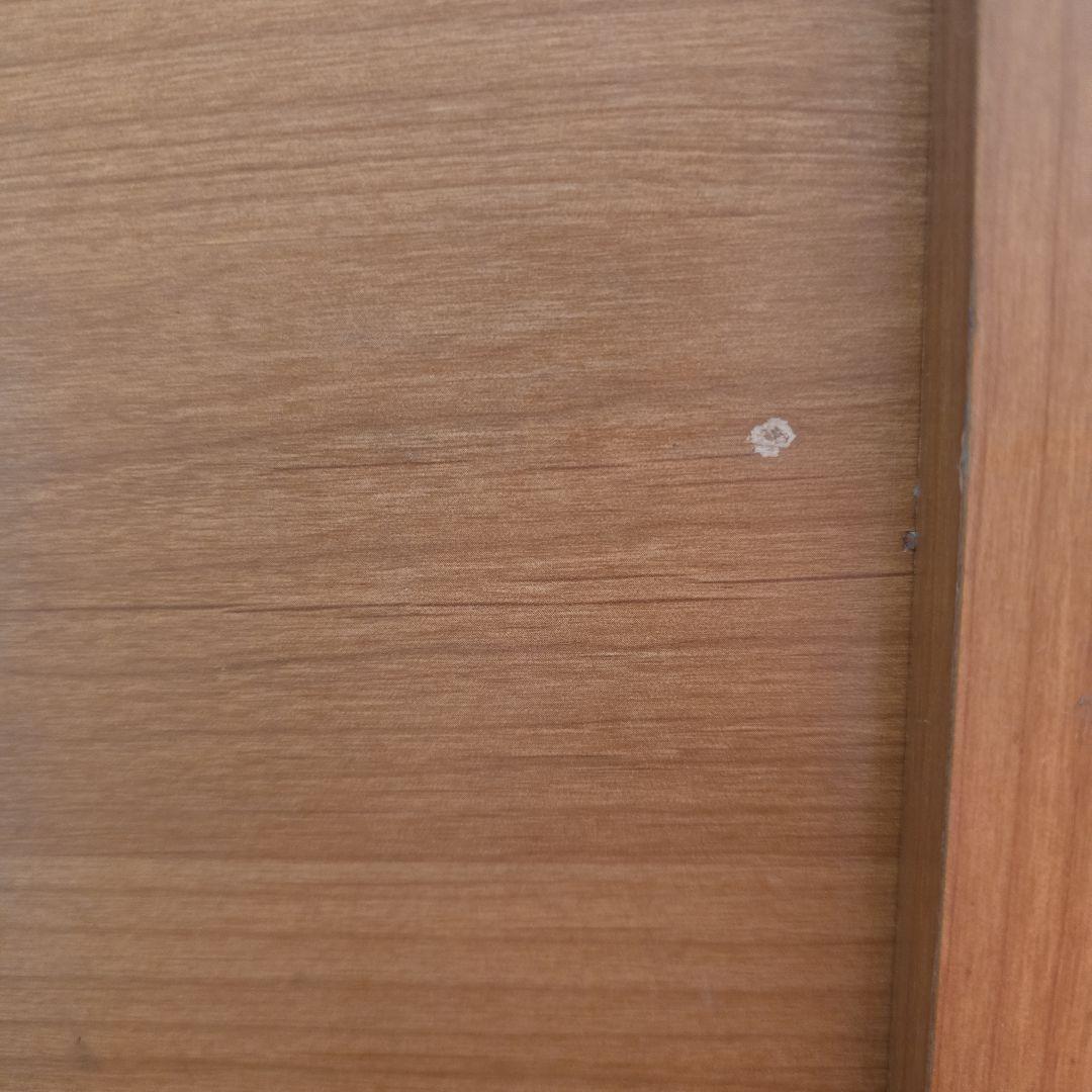 木製キャビネット ガラス扉付き 収納