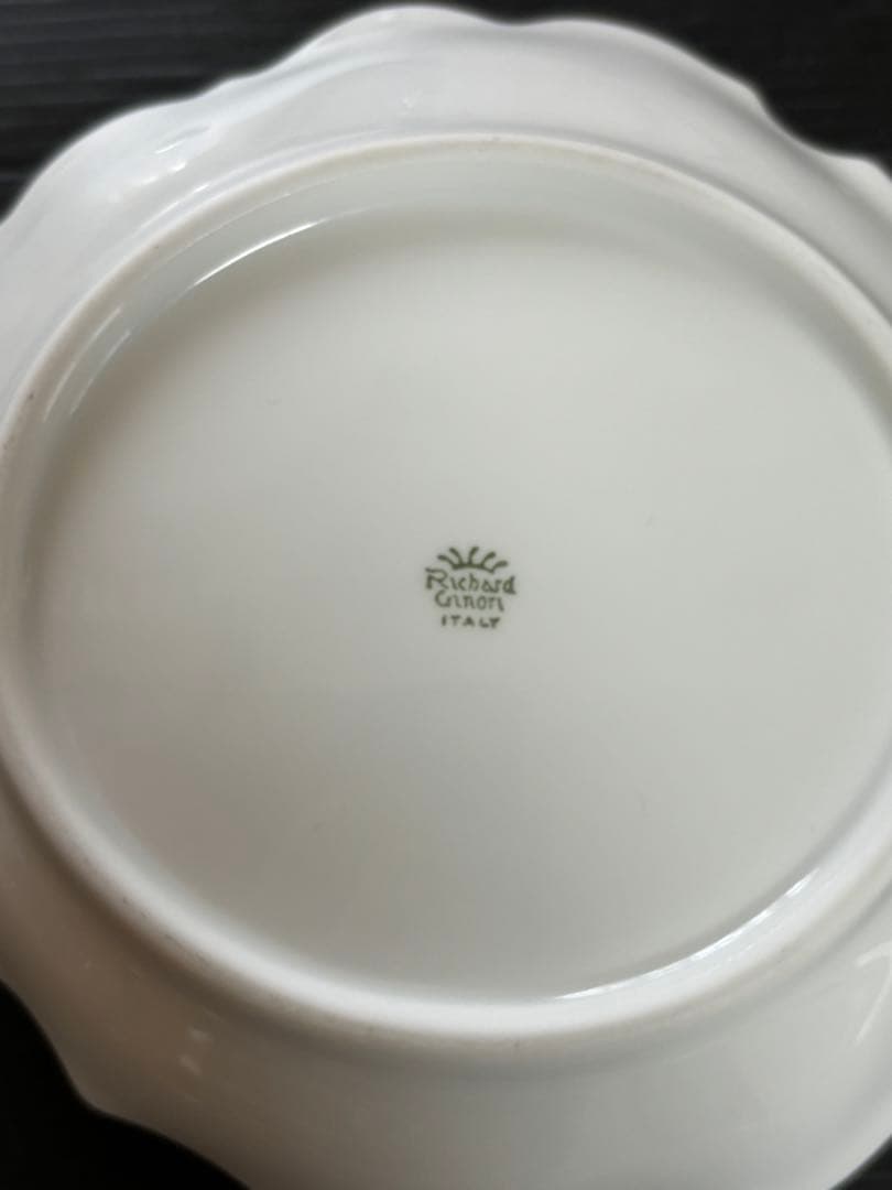 希少❣️未使用極美品❣️リチャードジノリ シェルディシュ サックスフラワー