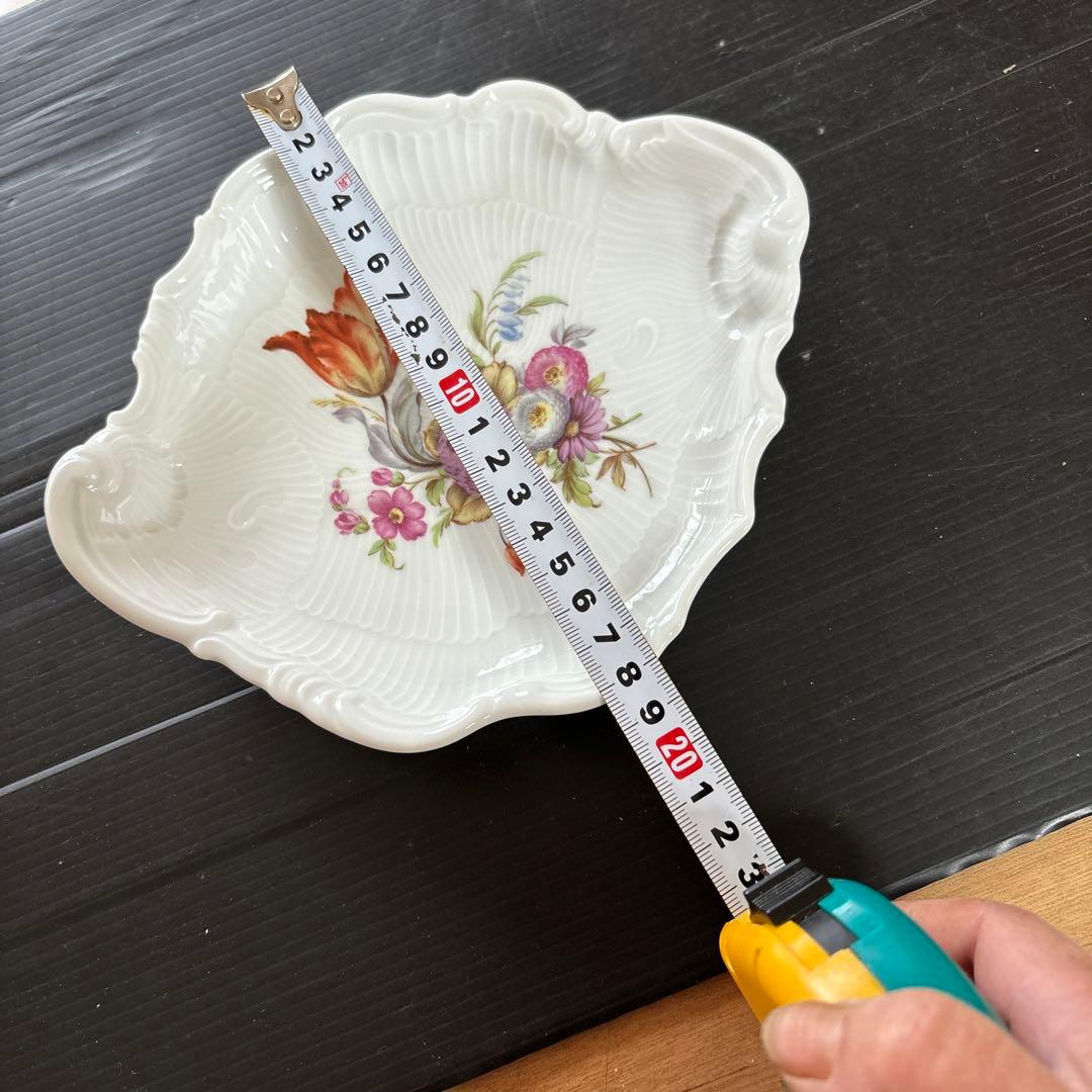 希少❣️未使用極美品❣️リチャードジノリ シェルディシュ サックスフラワー