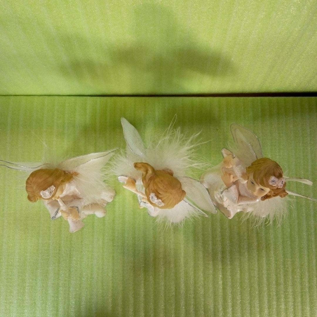 天使の像　3体セット　演奏　えんそう　音楽隊　play（プレイ）　楽器　少女