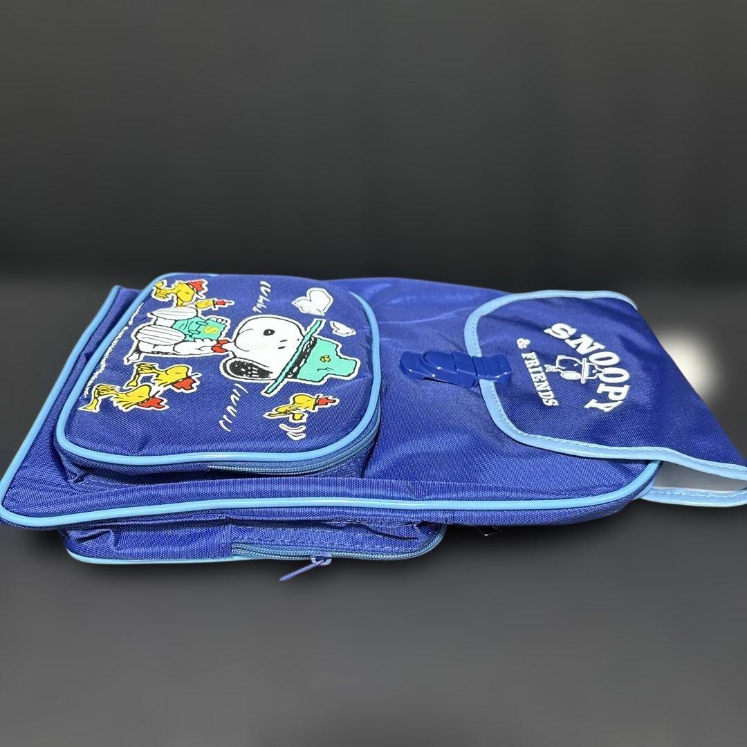 スヌーピー バッグ ネイビー当時物レトロ未使用日本製1958〜1965 レア札付