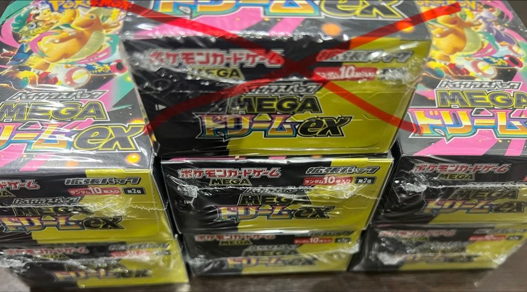 ポケモンカードゲーム メガドリームEX 6BOXシュリンク付き