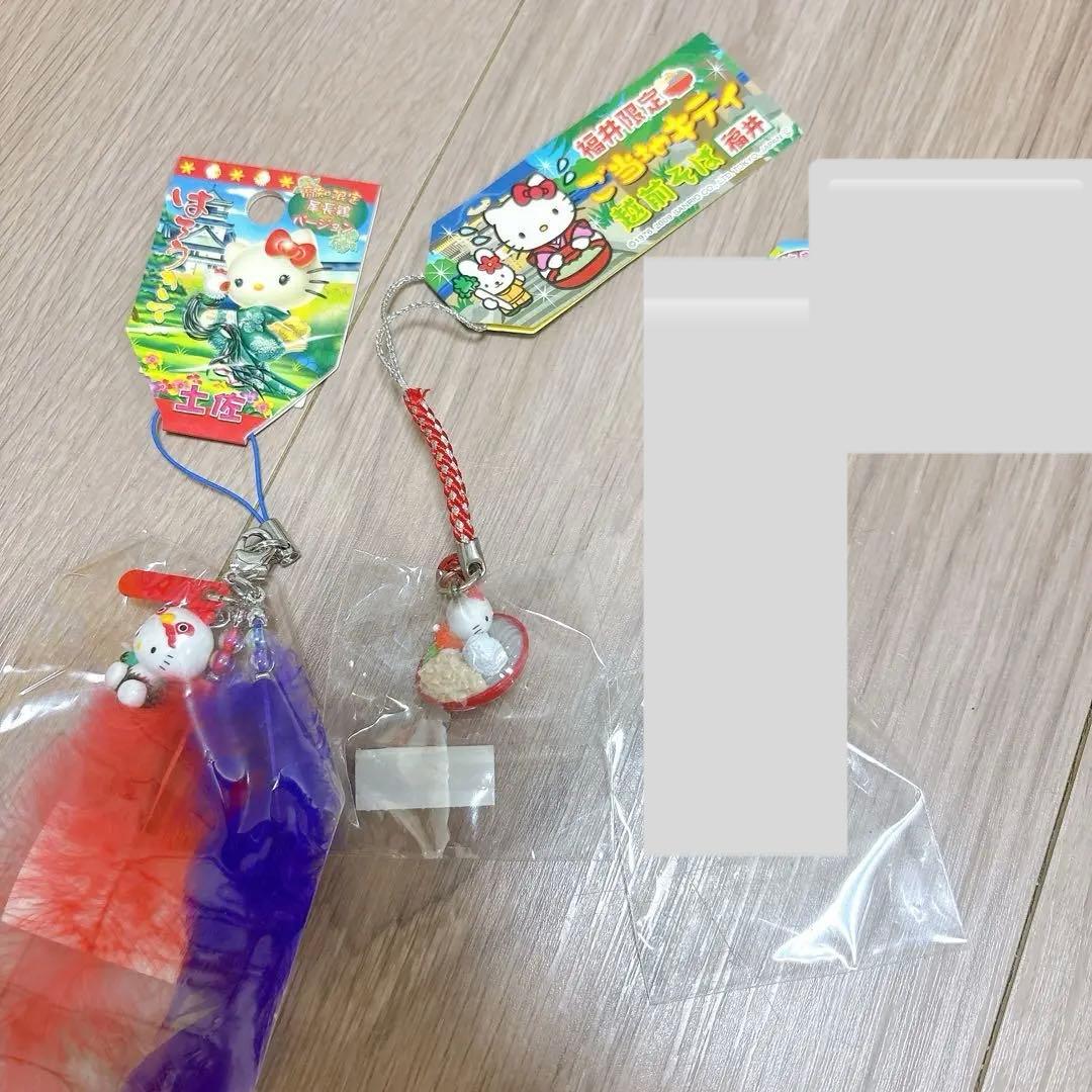 サンリオ　ご当地キティ 根付けストラップ　6点セット 香川　大阪　高知　岐阜他