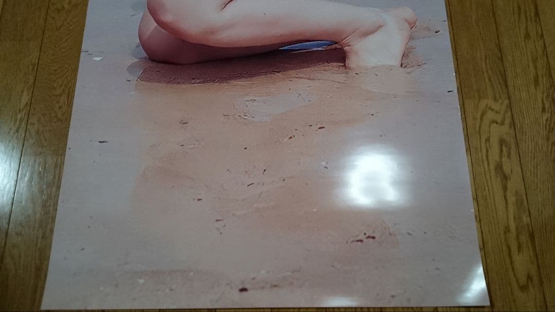 【週末セール】佐藤美希 青ビキニ 横座り 等身大ポスター