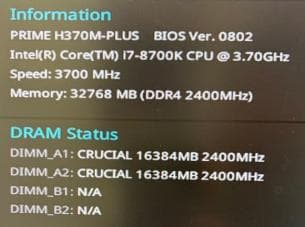 Crucial DDR4-2400 32GB (16GB×2枚) デスクトップ用