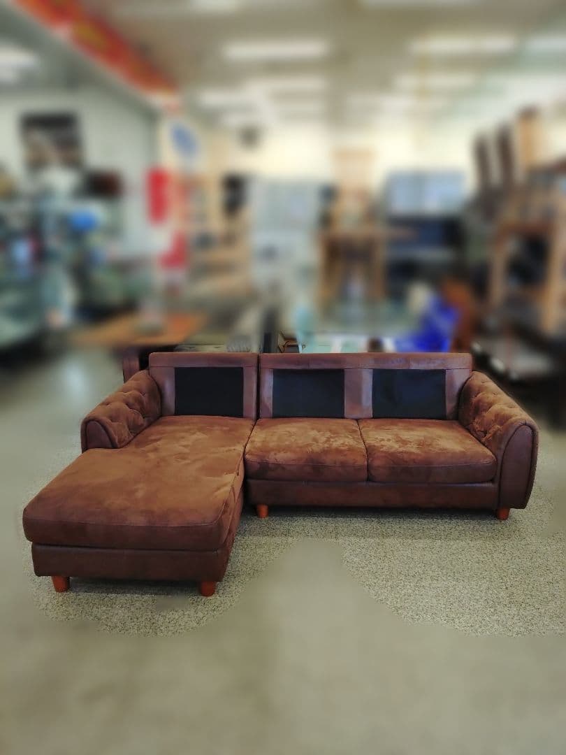 関家具 HENRY ヘンリー カウチソファ RELAXFORM バターブラウン