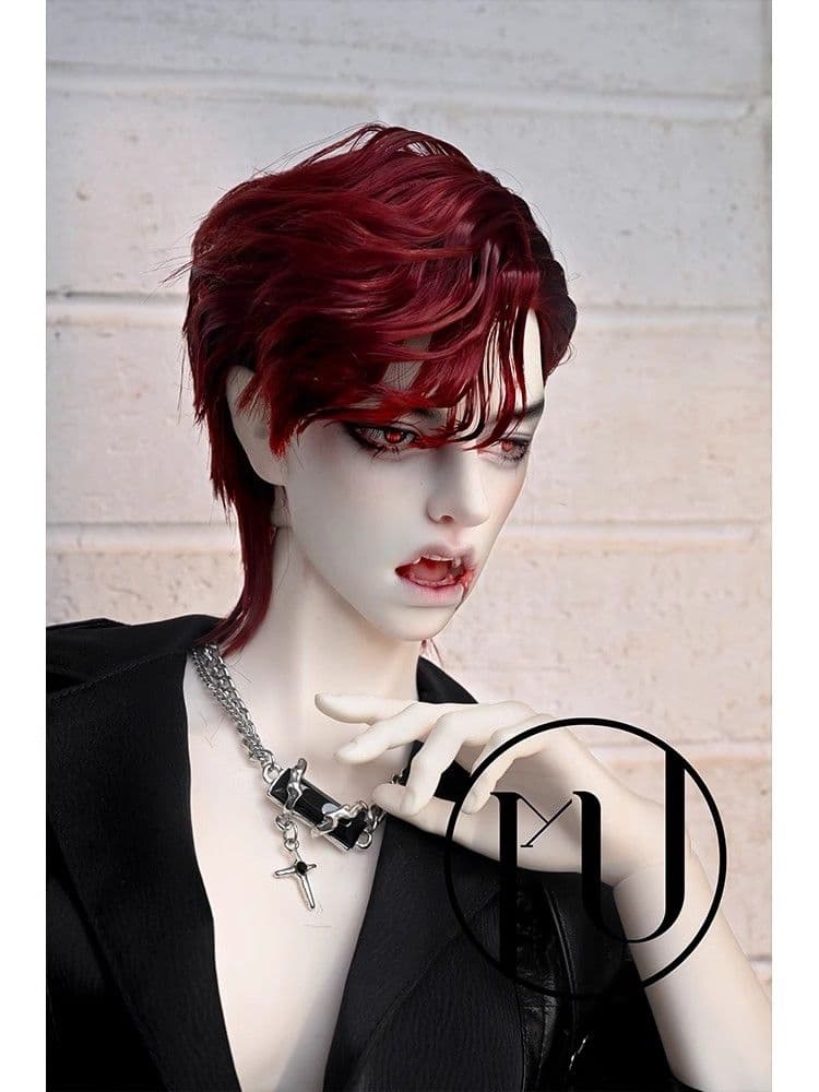 AX755 BJD 1/3 人形 ドール ウィッグ カツラ 耐熱 ハンドメイド