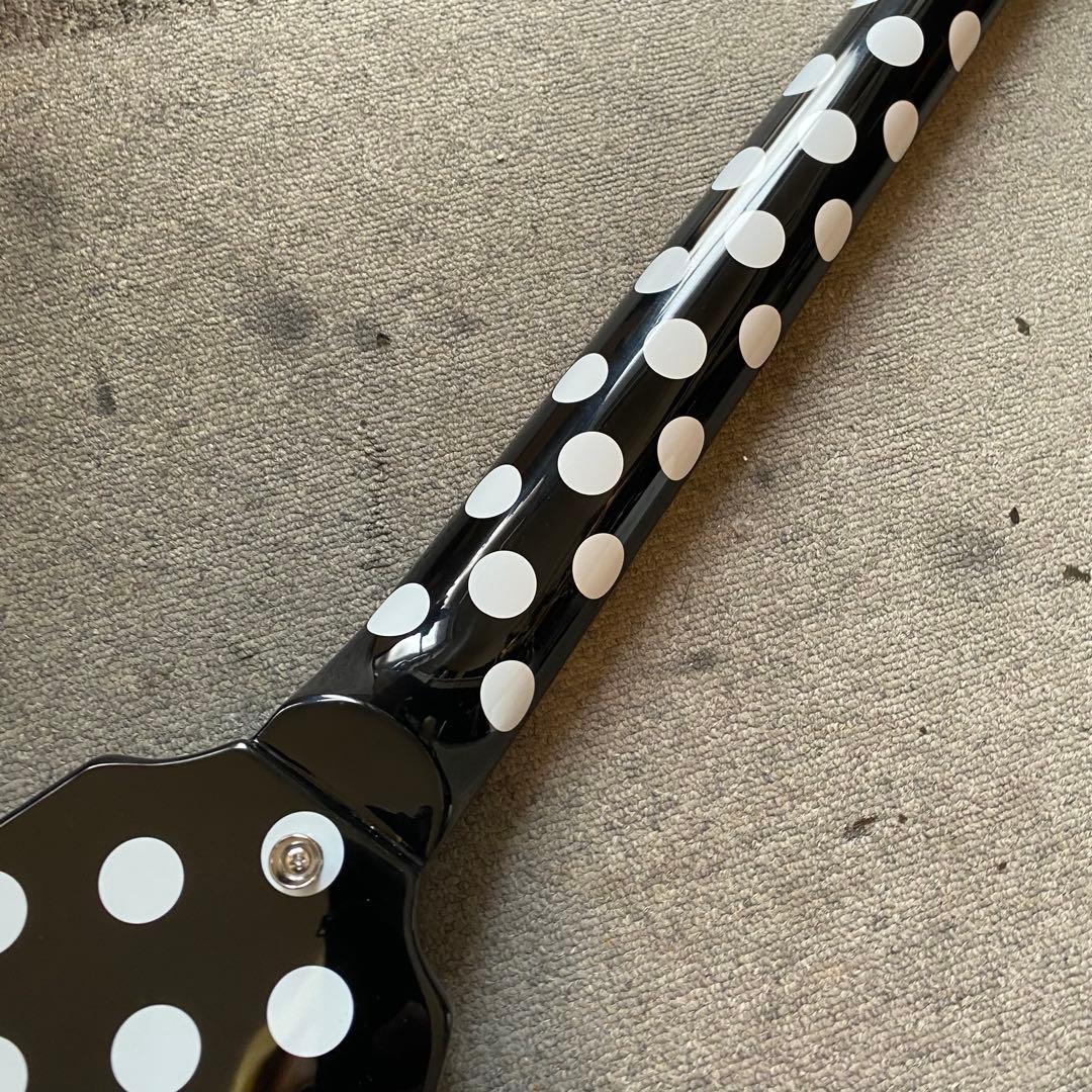 ノーブランド ポルカドット フライングVギタランディーローズ コンポーネント