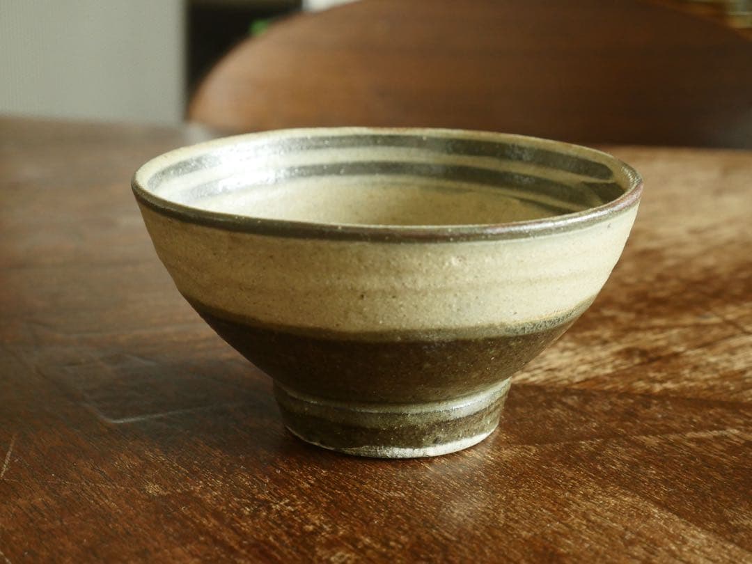 (2/15迄出品) 壺屋焼　金城次郎　茶碗　古作