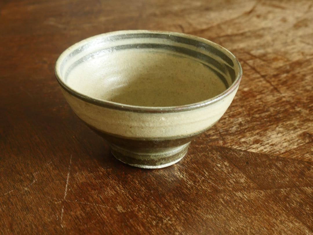 (2/15迄出品) 壺屋焼　金城次郎　茶碗　古作