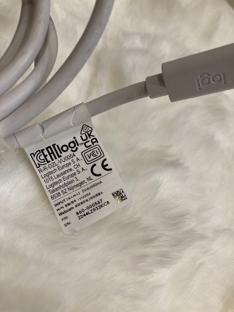 ロジクール ウェブカメラ StreamCam ホワイト 美品