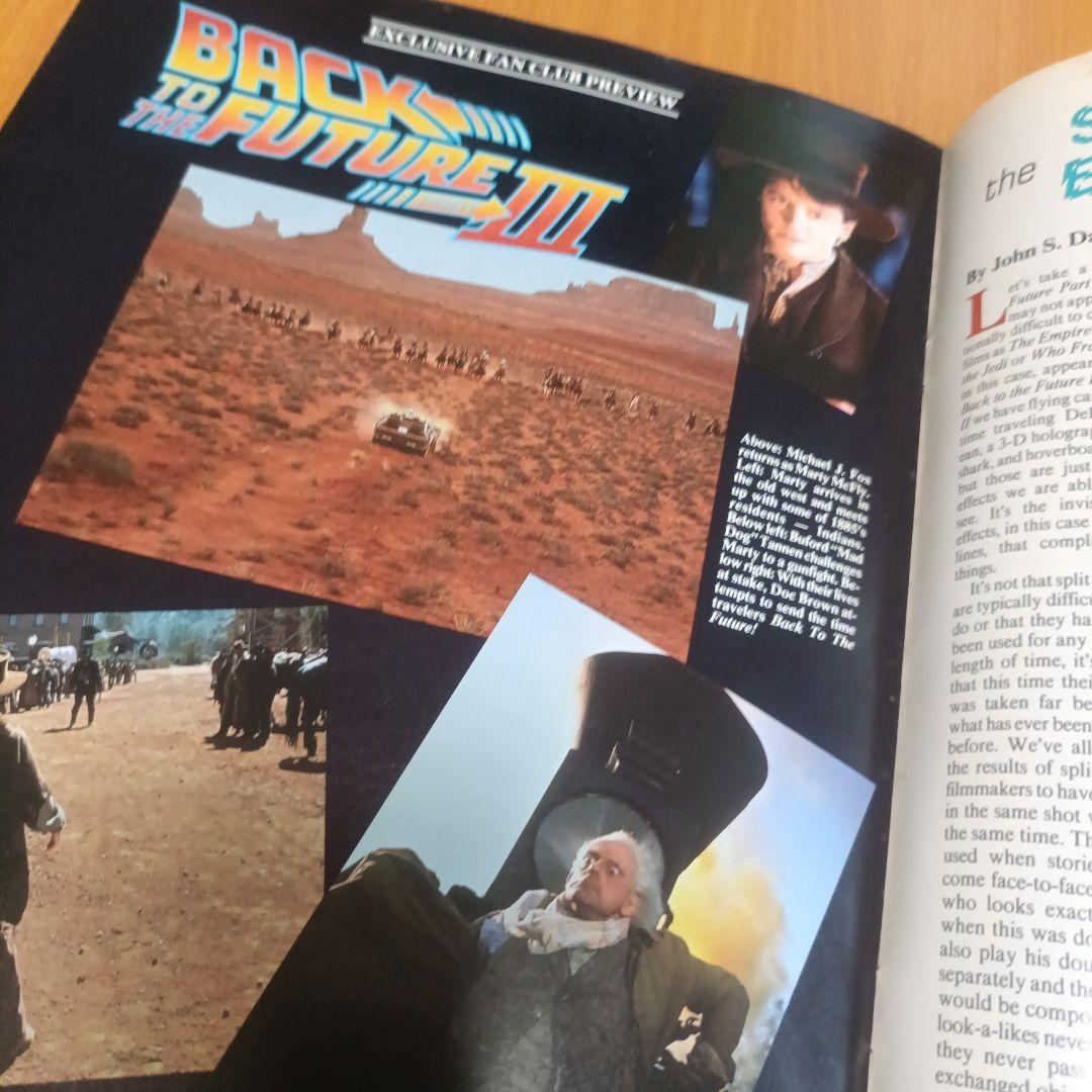 ポスター BACK TO THE FUTURE 1990 FAN CLUB KIT