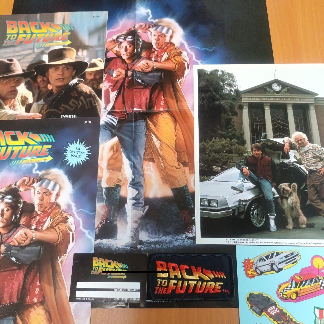 ポスター BACK TO THE FUTURE 1990 FAN CLUB KIT