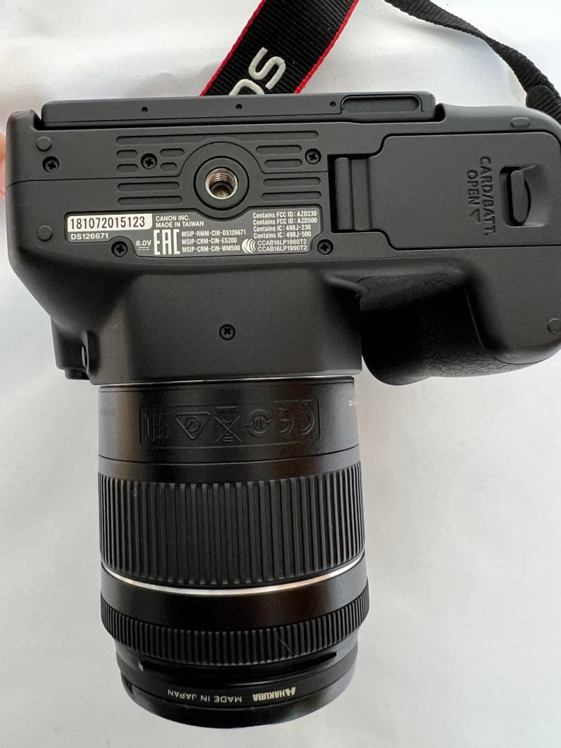 美品canon EOS kiss X9 キャノン　ダブルズームレンズセット