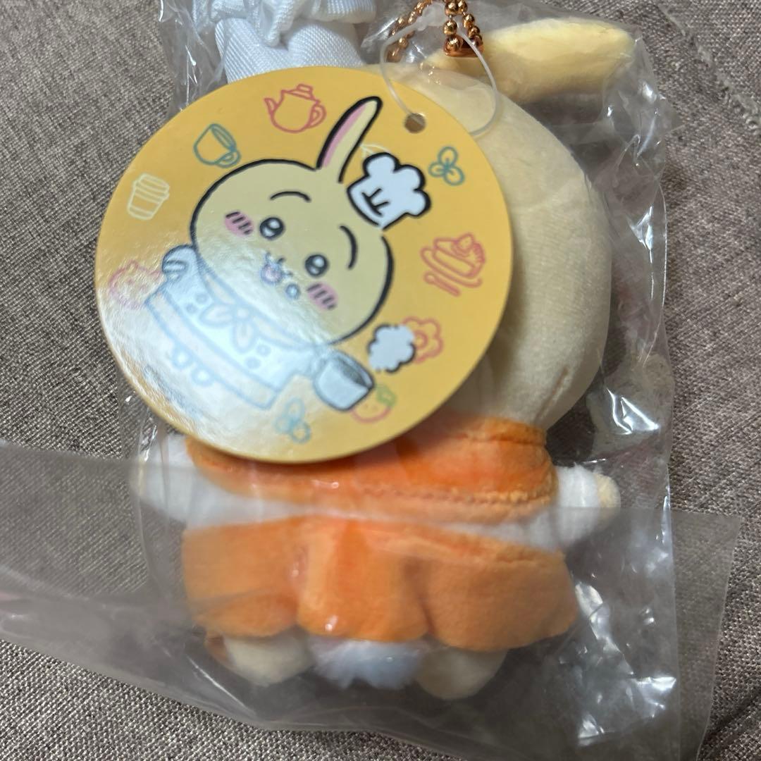 タグあり　新品未開封 ちいかわ カフェの店員さん マスコット うさぎ