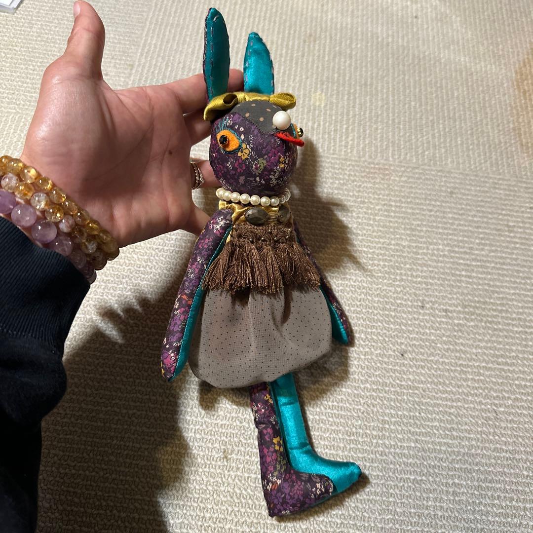 ハンドメイド作家　qp うさぎチャーム