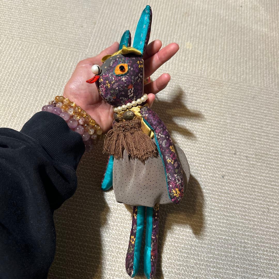 ハンドメイド作家　qp うさぎチャーム