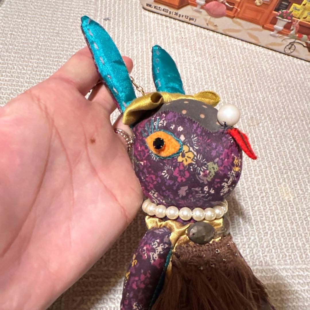 ハンドメイド作家　qp うさぎチャーム